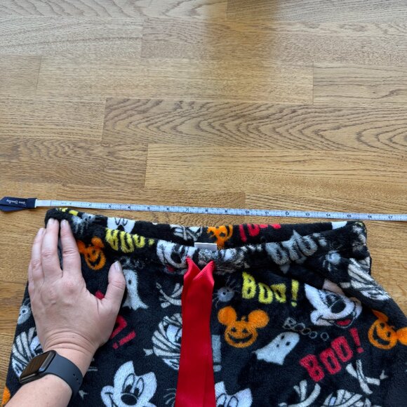 Disney Halloween Mickey Lounge Pants Soft Fleece Size Medium - Picture 6 of 8